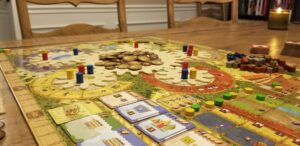 tzolkin board game on table