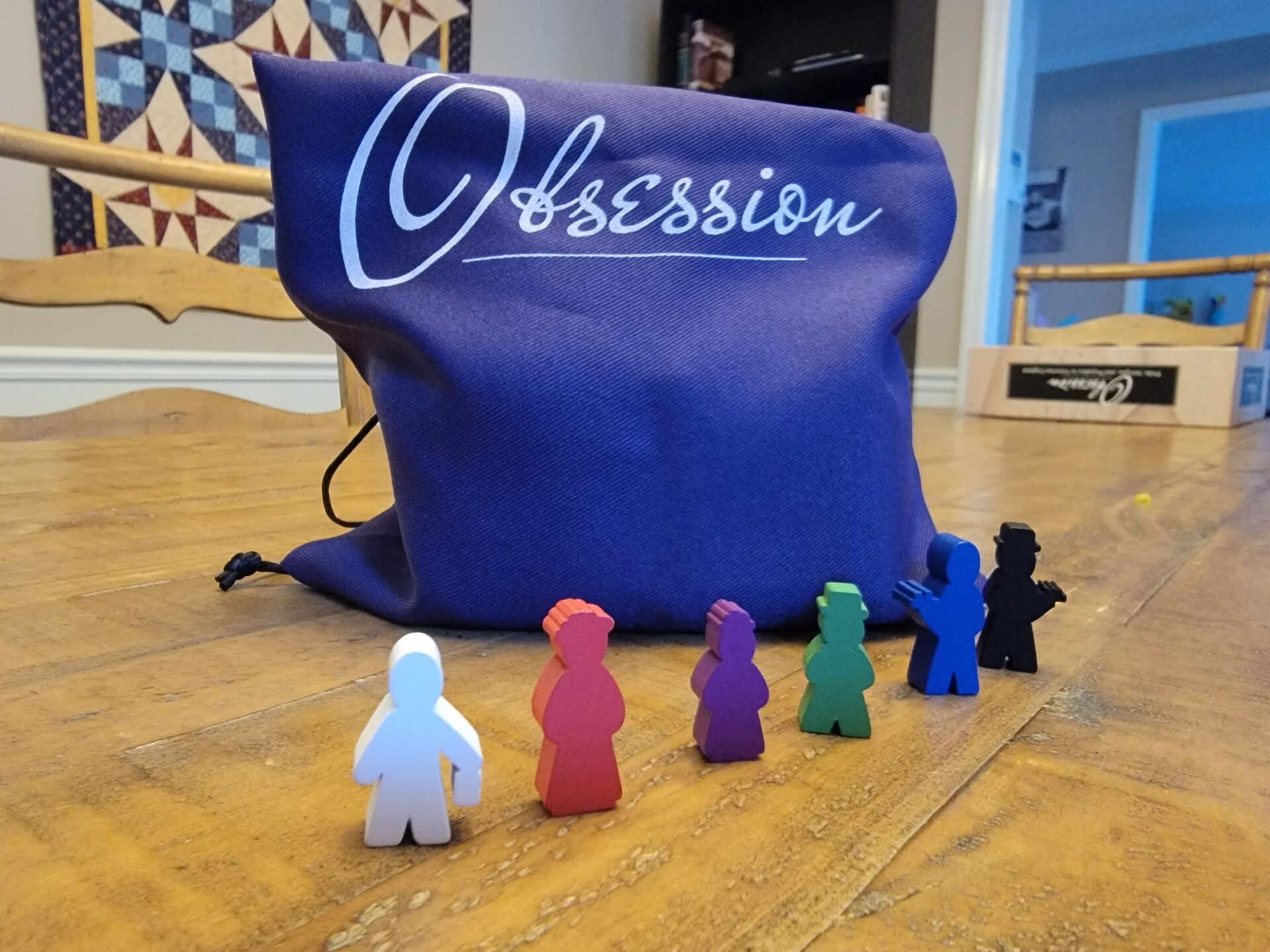 obsession board game meeples