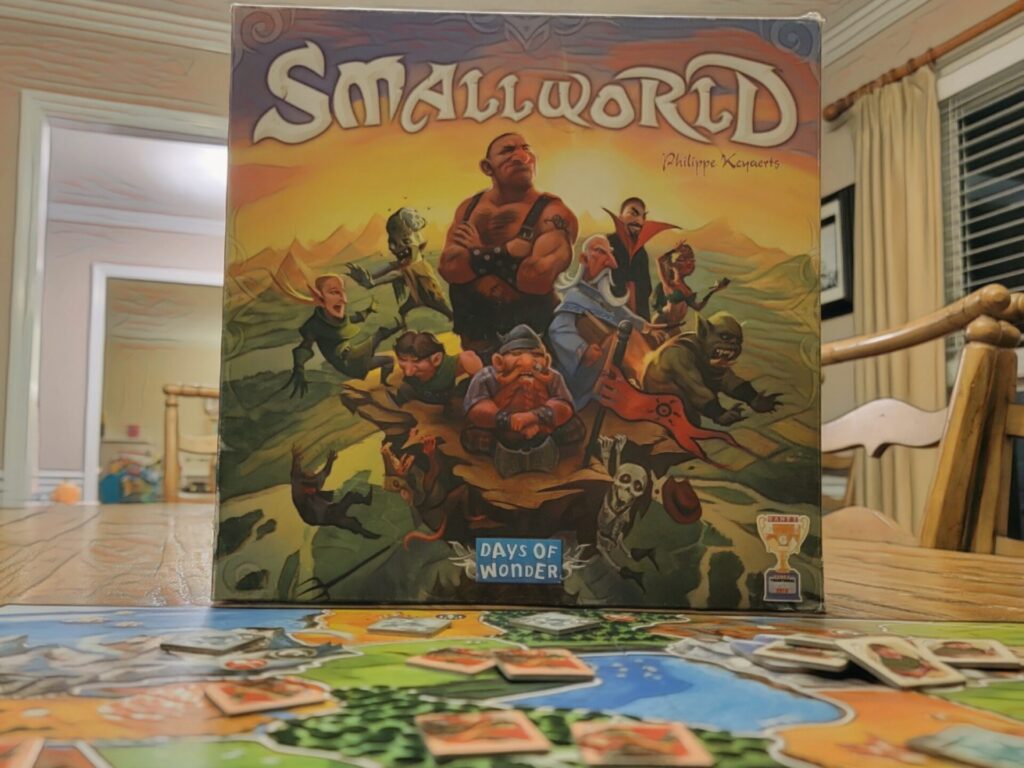 Small World Board Game Box Art