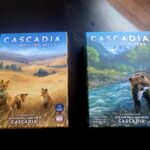 Cascadia Rolling Rivers board game