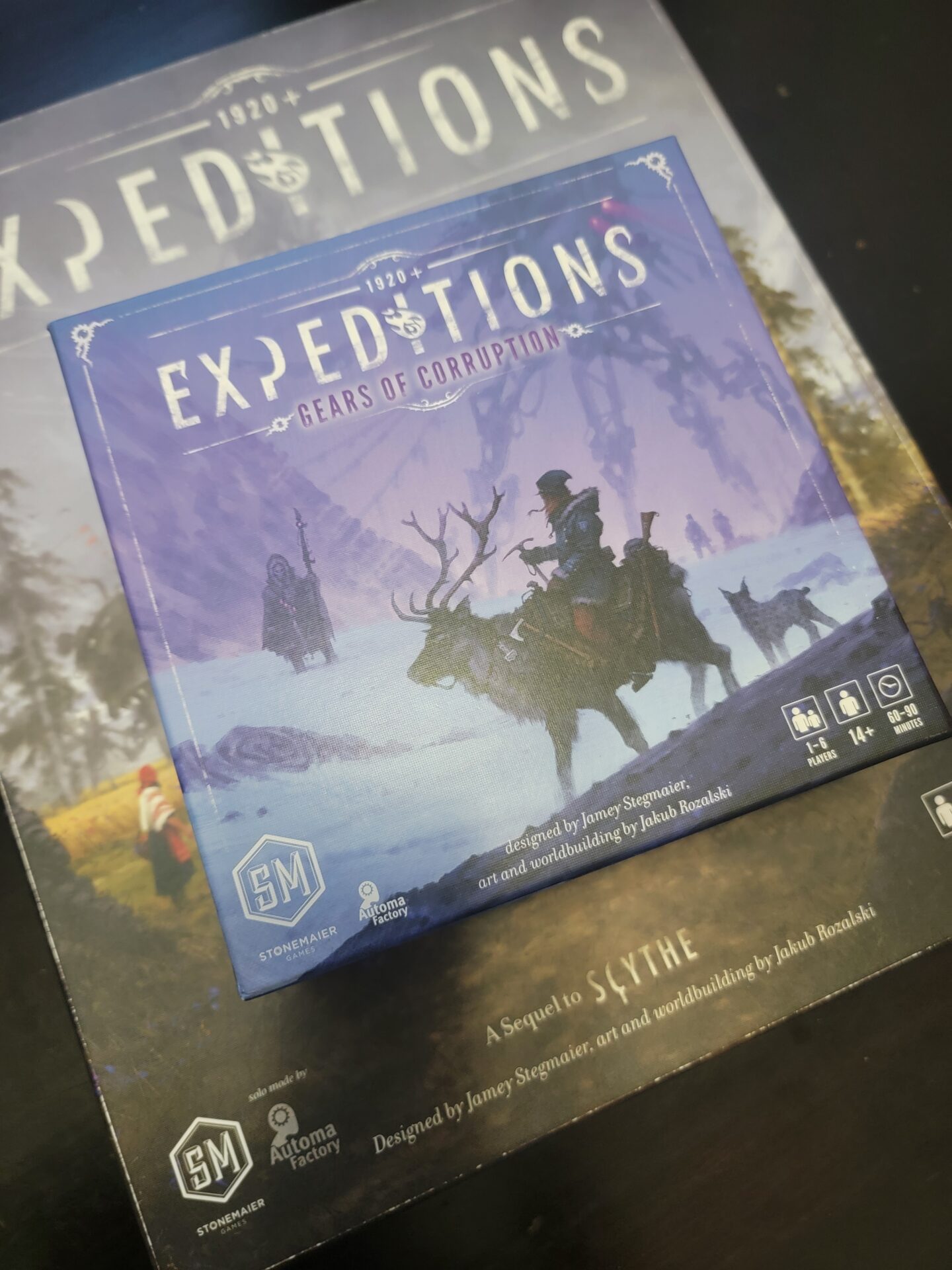 Expeditions – Gears of Corruption board game.